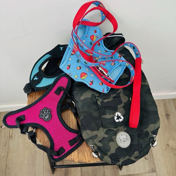 Assortment Of Full Body No Pull Dog Harnesses Lot Of 4 XS/S - Picture 1 of 6